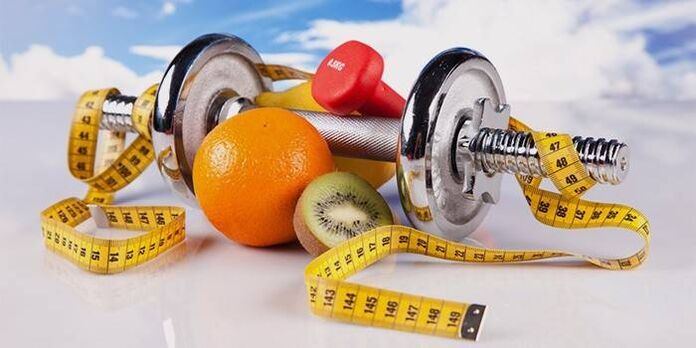 Fruits et équipement de perte de poids